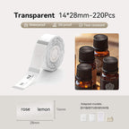 Ruban d'étiquettes transparent NIIMBOT pour D11, D110, D101