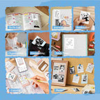 Papier photo et étiquettes rouge noir NIIMBOT uniquement pour B21 Pro/B1 Pro