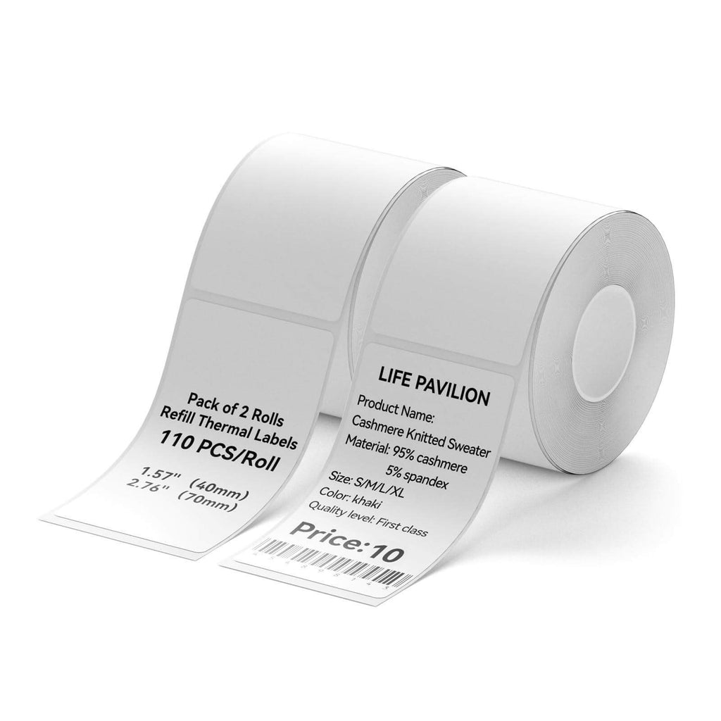 Set de rubans d'étiquettes NIIMBOT – pour B21,B1,B3S,K3,K2