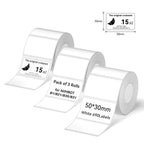 Set de rubans d'étiquettes NIIMBOT – pour B21,B1,B3S,K3,K2
