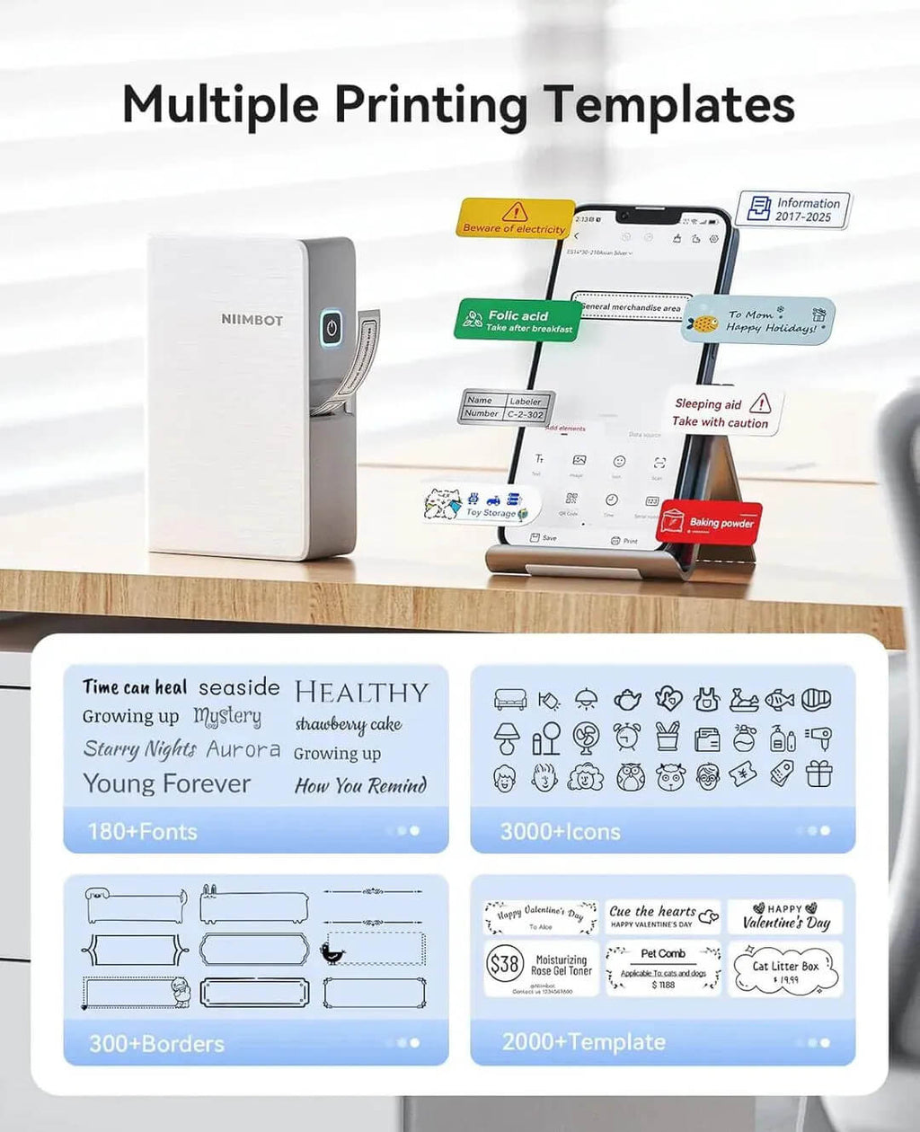 Image principale – NIIMBOT N1 Imprimante thermique couleur portable, B18 amélioré