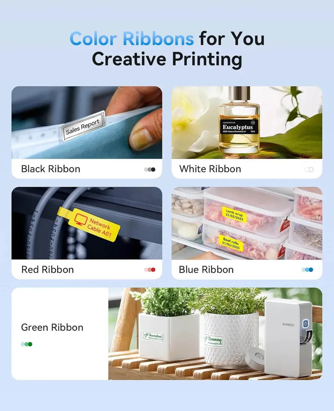 Image principale – NIIMBOT N1 Imprimante thermique couleur portable, B18 amélioré