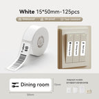 NIIMBOT Ruban d’étiquettes blanc pour D11, D110, D101