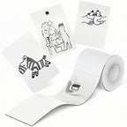 NIIMBOT Papier photo & étiquettes bicolores pour B21 Pro/B1 Pro