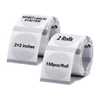 NIIMBOT Ruban d’étiquettes rond pour B21, B1, B3S