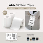 NIIMBOT Ruban d’étiquettes blanc pour B21, B1, B3S