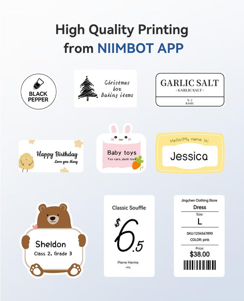 NIIMBOT B1 Imprimante d'étiquettes