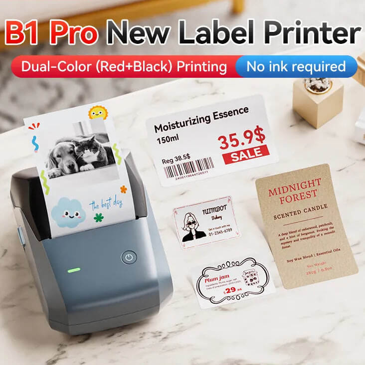 NIIMBOT B1 Pro Imprimante d'étiquettes