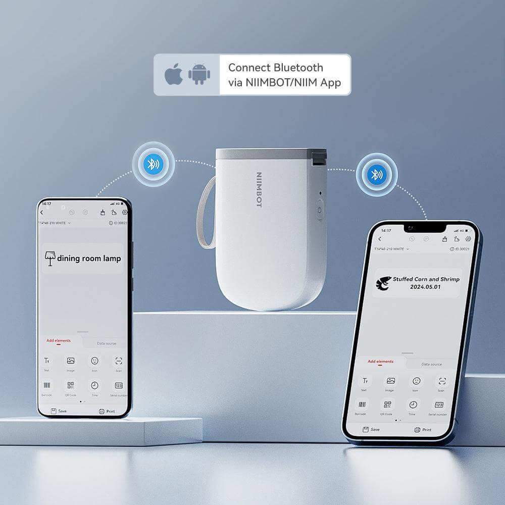 NIIMBOT D11 Nouvelle Version Imprimante d'étiquettes