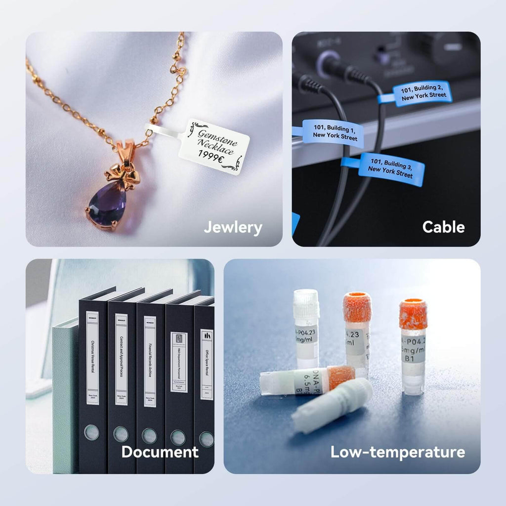 Image principale – Imprimante d'étiquettes à transfert thermique NIIMBOT pour M2, M3