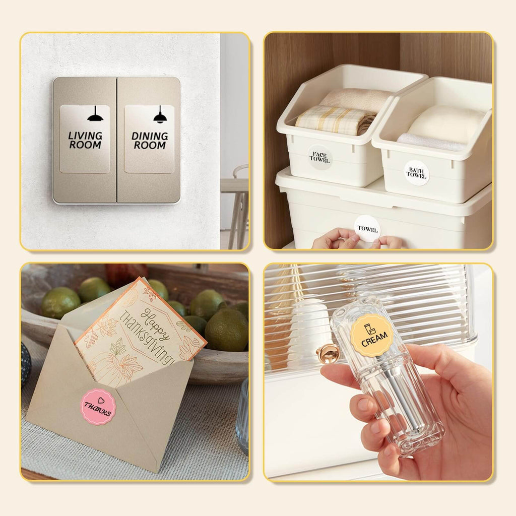 Image principale – Ruban d’étiquettes blanc NIIMBOT pour B21, B1, B3S