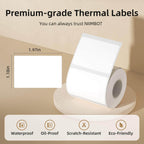 Image principale – Ruban d’étiquettes blanc NIIMBOT pour B21, B1, B3S