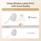 Image principale – Ruban d’étiquettes blanc NIIMBOT pour D11, D110, D101