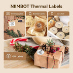 Image principale – Ruban d’étiquettes transparent NIIMBOT pour B21, B1, B3S