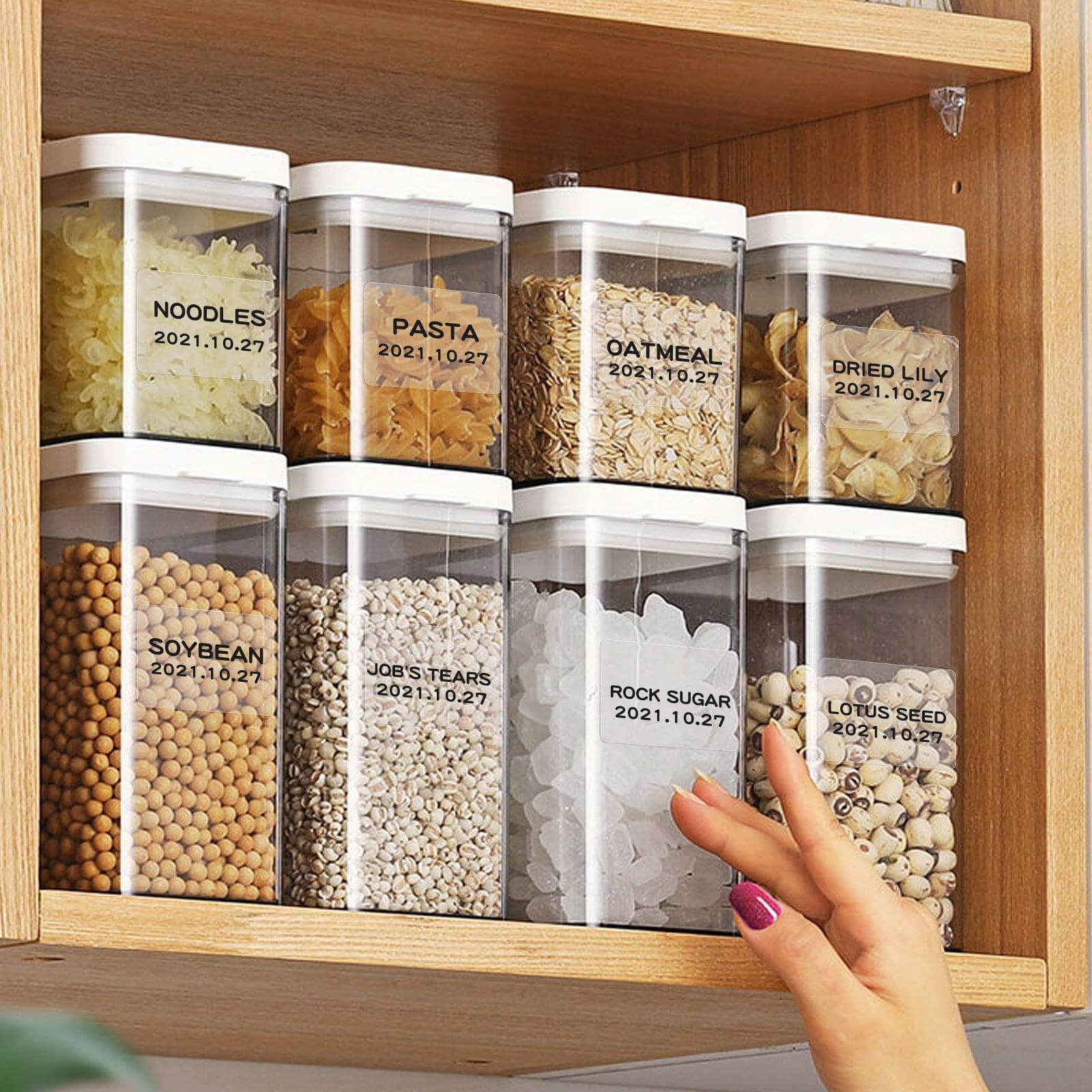 Image principale – Ruban d’étiquettes transparent NIIMBOT pour B21, B1, B3S